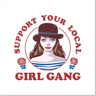 GIRL GANG Posters and Art